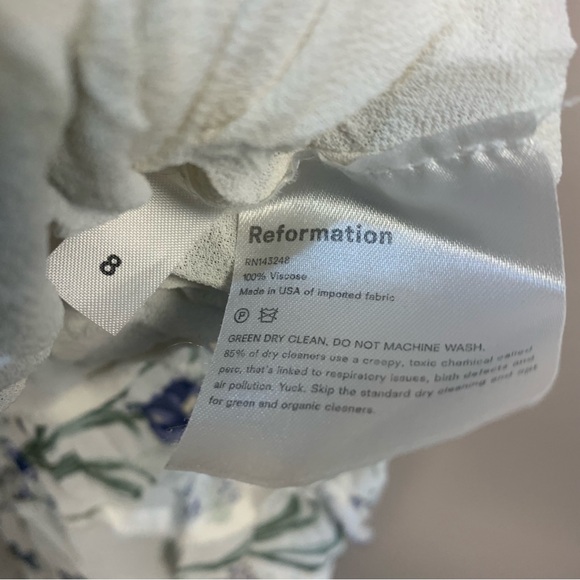 Reformation Emmie Floral Midi Dress - Picture 10 of 15